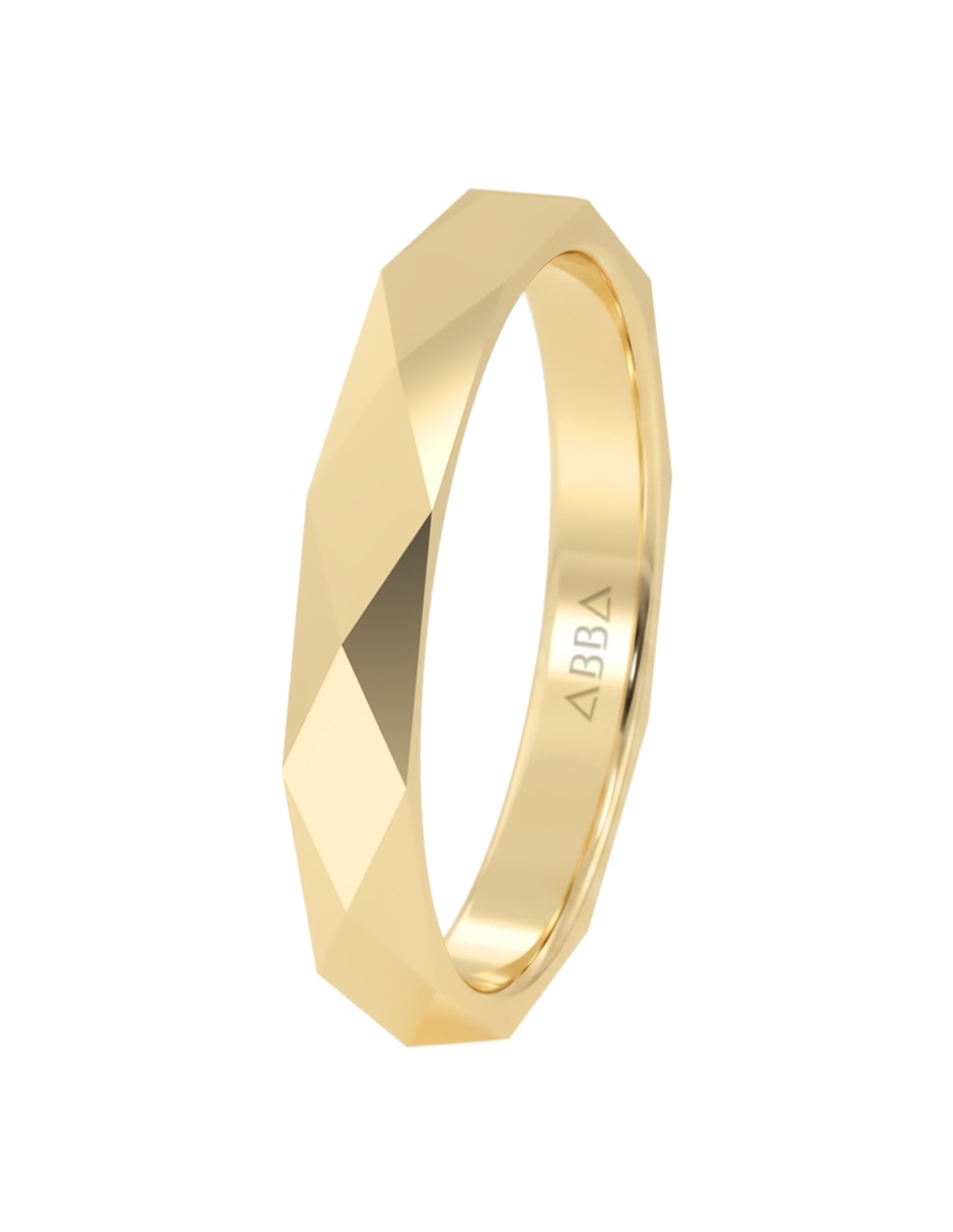 Anillo Abba Joyas 14k de oro brillante